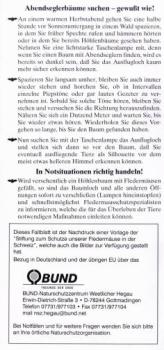 Faltblatt 'Der Große Abendsegler' (Seite 6)